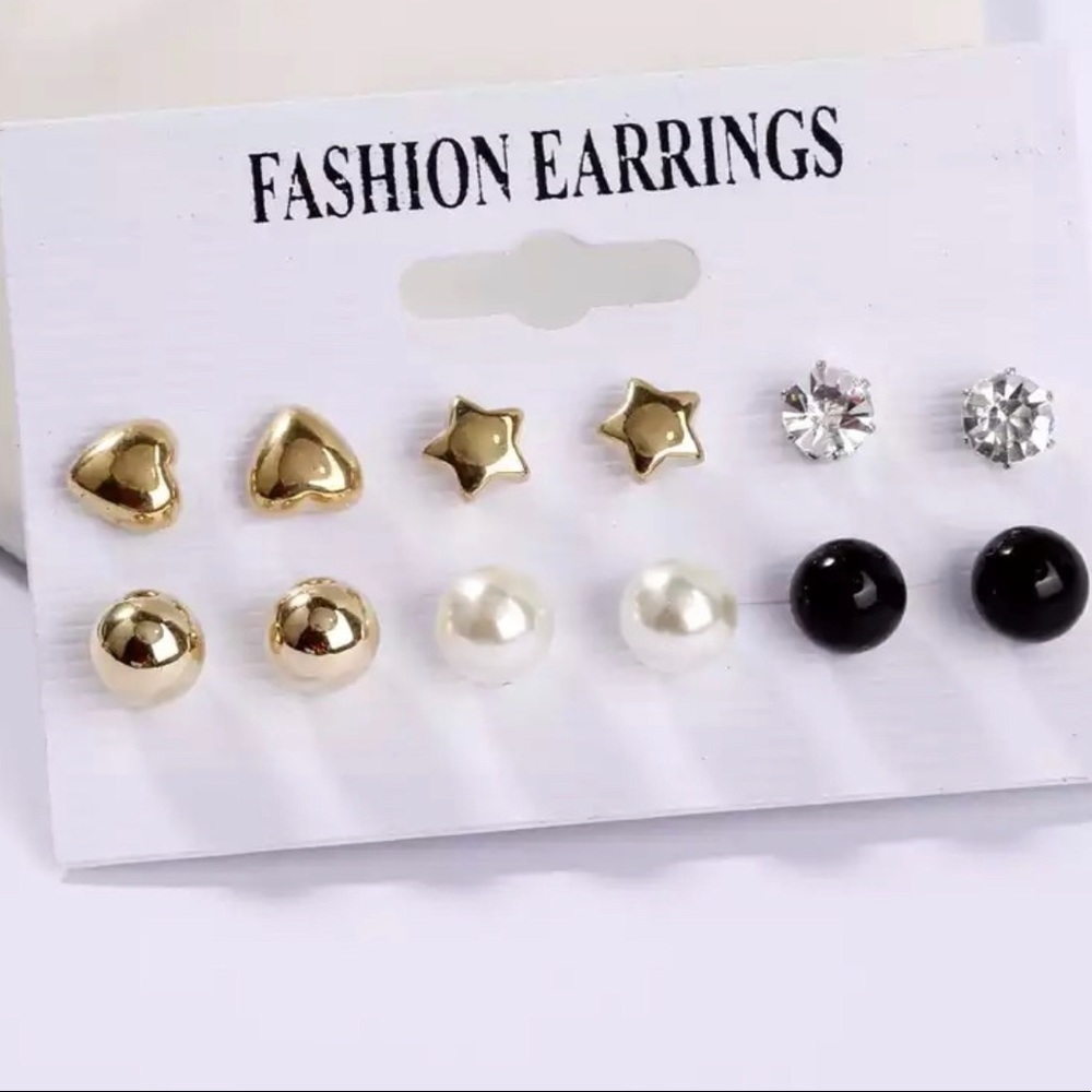 Earrings Set Tassel Pearl Earrings for Women Bohemian Fashion Jewelry